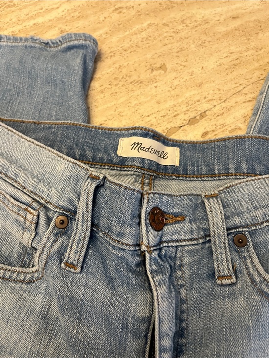 Madewell Denim - Madewell Faded Light Blue High-Rise Women's Jeans
